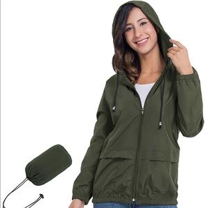 Lightweight Hooded Waterproof Raincoat